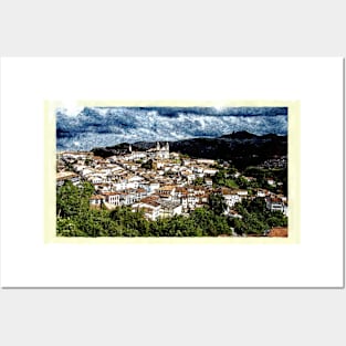 Ouro Preto, World Heritage City Posters and Art